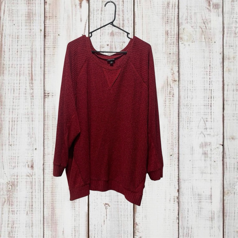Torrid Red Knit Sweater